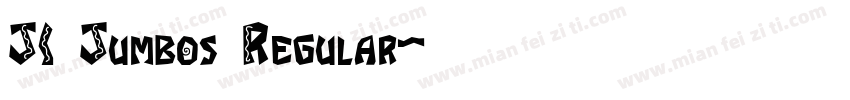 JI Jumbos Regular字体转换